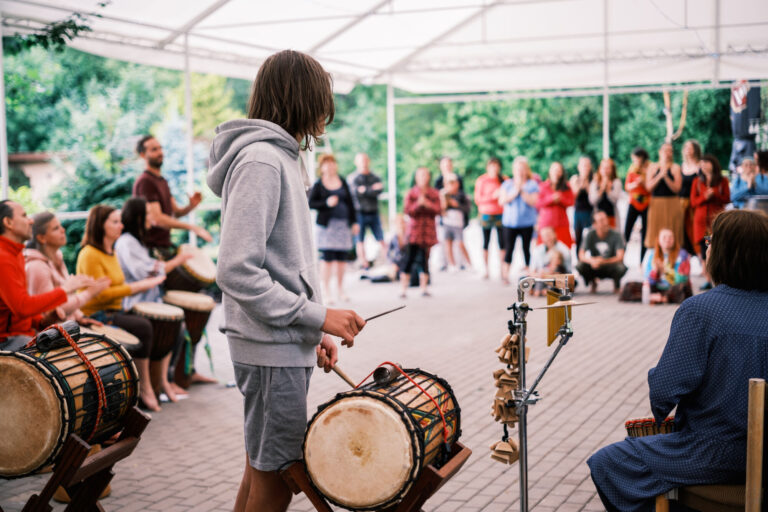 Workshop bubnování a afrického tance